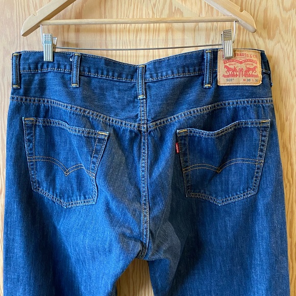 Men’s LEVIS 569 Straight - Picture 3 of 5